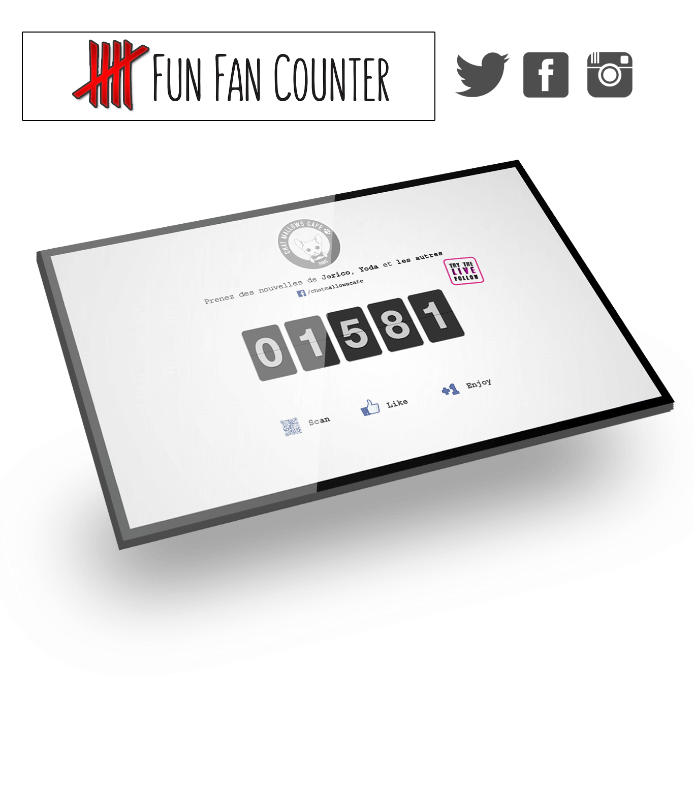 fun fan counter